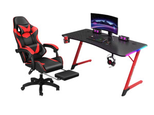 SET Gaming Stolica ZL730 + Gaming Stol D2209