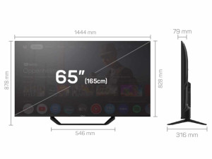 TESLA TV 65E655BUS 4K Google Powered by Google Google Assistant