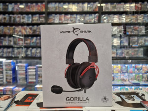 White Shark Gorilla Gaming Slušalice GH-2341 PS5/PS4/PC Red