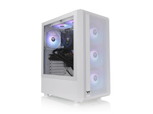 Thermaltake S200 TG ARGB Snow Mid tower, 3x ARGB 120mm Lite fr...