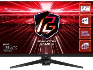Monitor 27" ASROCK Phantom Gaming PG27FF1A 165Hz Display