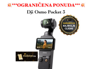 Dji Osmo Pocket 3 Akcijska Kamera NAJBOLJA CIJENA