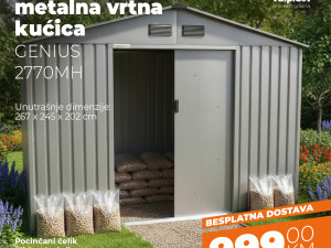 RURIS POCINKOVANA ŠUPA GENIUS 2770MH 277 x 259 x 203 cm