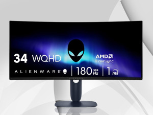 Alienware 34" AW3425DWM-56 180Hz Gaming Monitor
