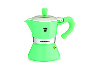Moka pot Pezzetti BELLEXPRESS TURQUOISE ELEGANCE 3 šoljice