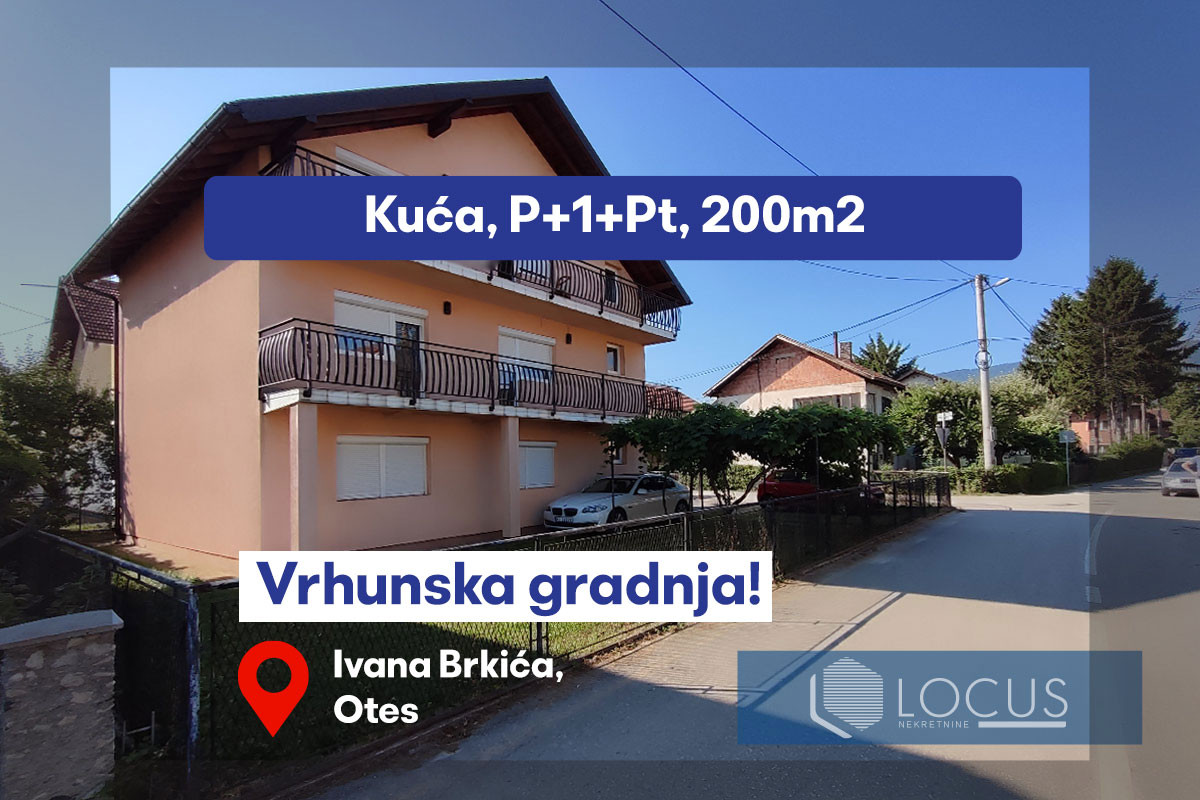 LOCUS: Kuća i dvorište u početku naselja Otes, Ilidža