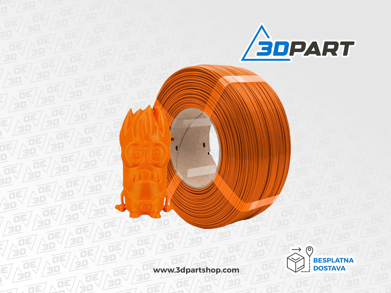 Azurefilm Refill PLA Orange