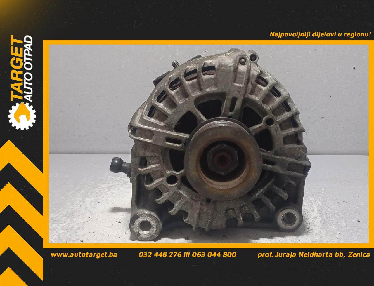 ALTERNATOR BMW SERIJA 5 (F07) GT > 09-12 7807187