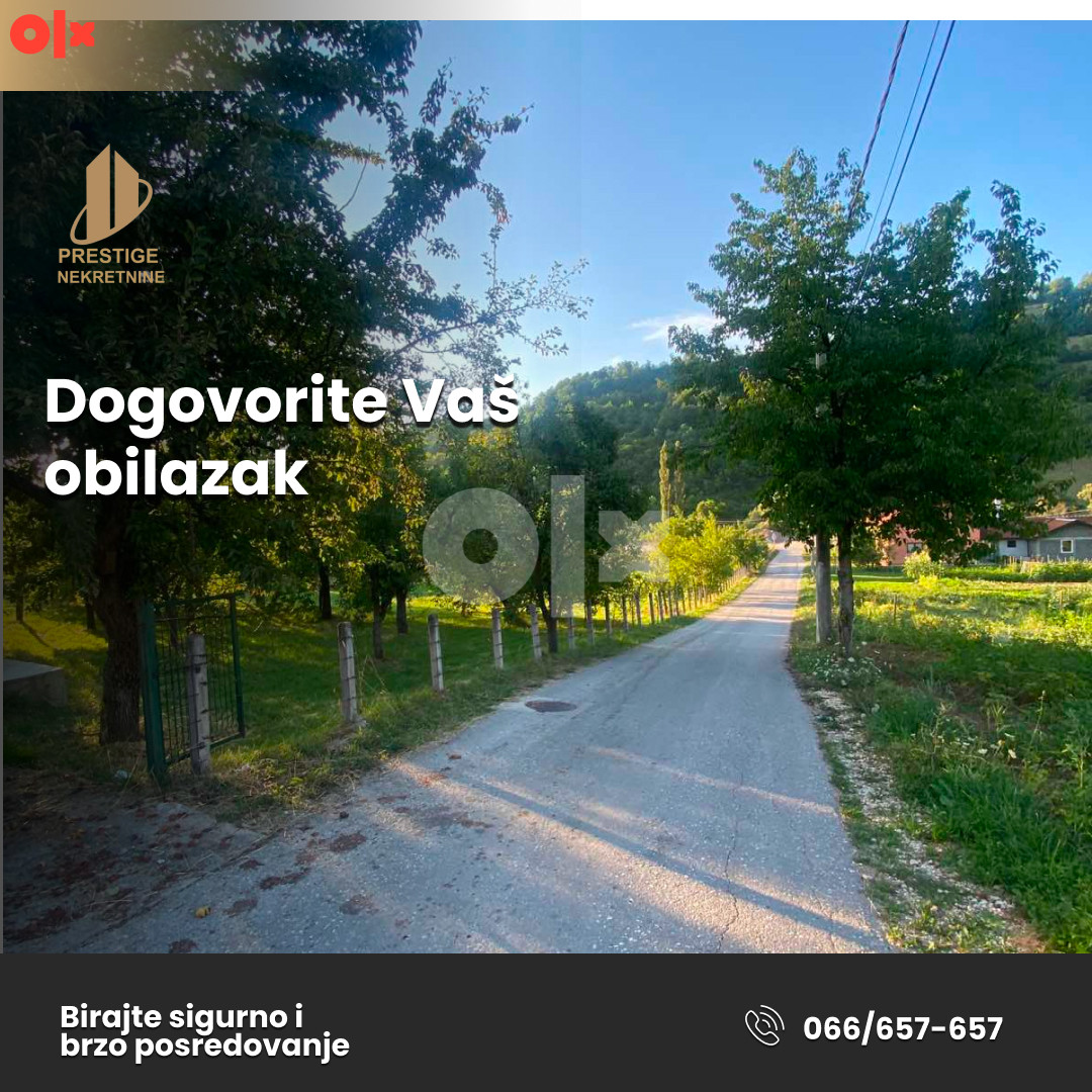 Zemljište 1000m2  - Misoča/Ilijaš - građevinsko