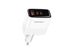 Univerzalni punjač Gigatech GXC650, GAN, USB i 2xC izlaz, 65W