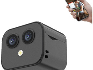 Kamera IP, 4K, 4K, 32Mpixel, WiFi, microSD D3 HD 4K Dual Lens