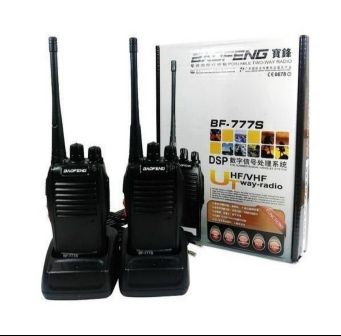 Motorole Toki voki baofeng bf777 radio stanica