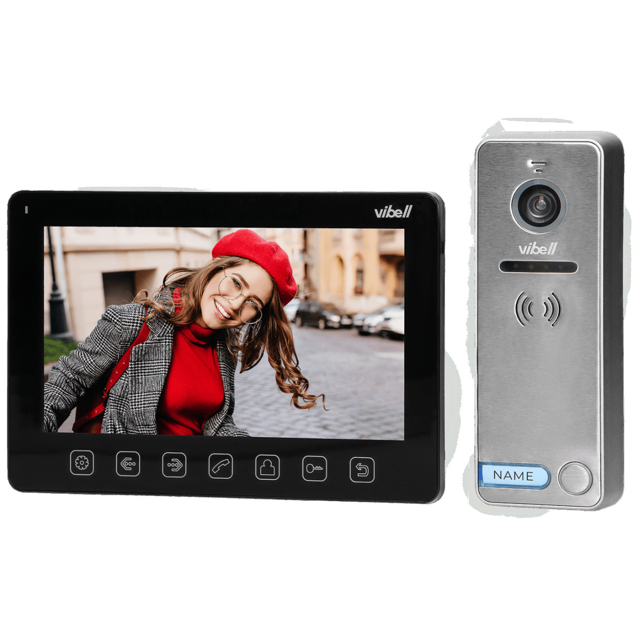 Vibell Video interfon, 7 LCD, Noveo, set - OR-VID-EX-1057B