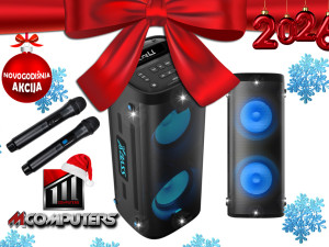 Vivax BS-1001 BS-1000 Bluetooth bezicni zvucnik 100W + karaoke