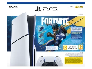 Sony PlayStation 5 Slim E chassis + Fortnite Flowering Chaos PS5