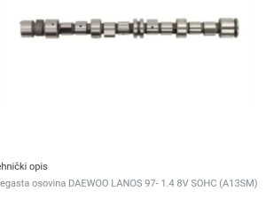 Daewoo bregasto vratilo NOVO