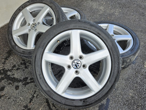 Alu felge 17 5x112 golf 5 6 7 passat touran skoda