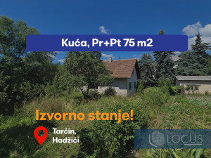 LOCUS:Kuća na parceli 3.715m2 u centru Tarčina, Hadžići