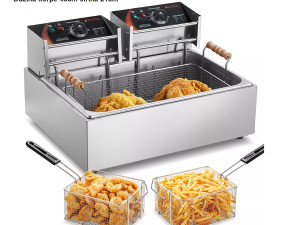 Friteza za  Ribu, krofne,  pomfrit  Profi Gastro 12l kombinovana
