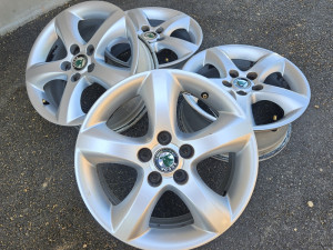 Alu felge 15 5x100 skoda fabia roomster rapid polo ibiza