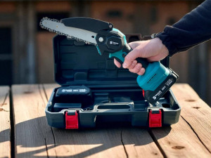 Aku pila testera zaga Straus 28V na baterije motorka