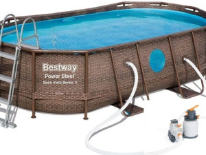 Bazen Bestway 549x274x122cm komplet s kvarcnom pjescanom pumpom