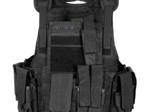 PRSLUK MFH RANGER SEVERAL POUCHES CRNI