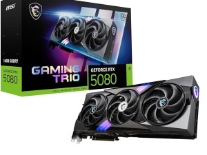 MSI nVidia GeForce Gaming RTX 5080 16GB Trio OC