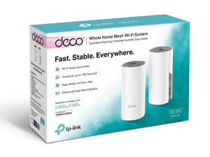 TP-Link Deco E4 (2-PACK) AC1200 Whole Home Mesh Wi-Fi System