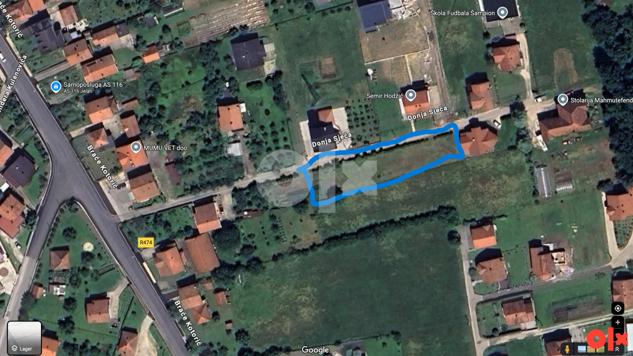 Zemljište Jelah, 1000m2 2