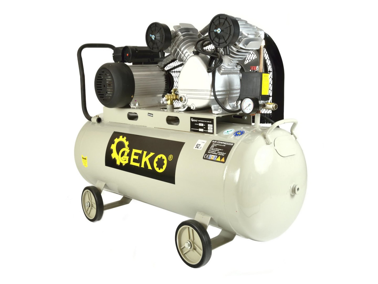 Kompresor Za Vazduh 100L 9bar 390l/min V-Twin G80309 Geko - Image 7