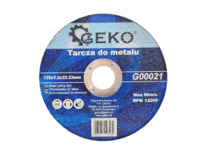 Brusna Ploča 125x1,2x22,23mm G00021 Geko 125mm 1,2mm