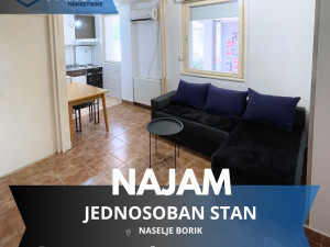 Iznajmljuje se jednosoban stan u naselju Borik