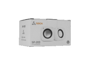 SBOX ZVUČNICI SP-203 BIJELI