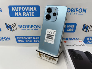 Xiaomi Redmi Note 14 8/256 GB 24 MJ GARANCIJA