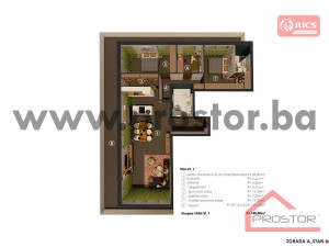 Novogradnja RIVERSIDE! Penthouse 145m2, POPUST 5%