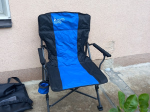 Extra kamp ribarska stolica NORT Camp sklopiva aluminijska Njemač