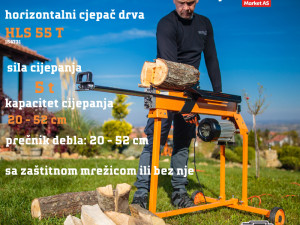 Villager horizontalni cjepač za drva HLS 55 T