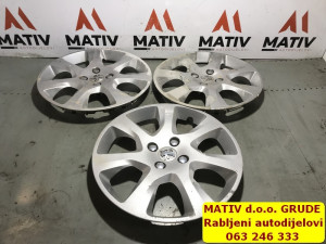 Ratkape ratkapa 17" Peugeot 407 1,6 HDi 2005