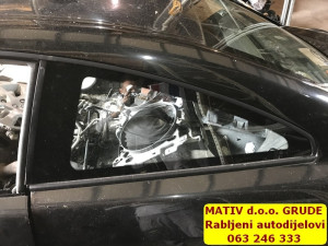 BOČNO staklo LIJEVO Peugeot 407 Coupe 2007