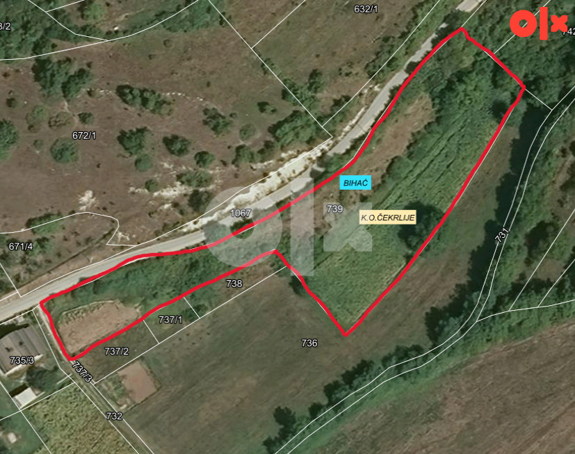 Zemljište Bihać Čekrlije Ružica 2