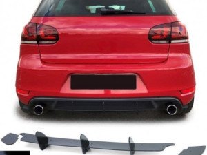 VW Golf 6 GTI difuzor Maxton skrge flap set branik spoiler GG
