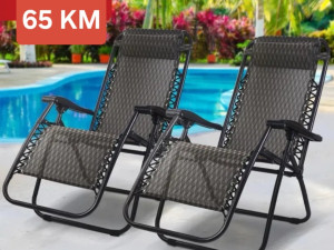 Stolica sklopiva, lezaljka Best, za plazu, balkon ili bastu