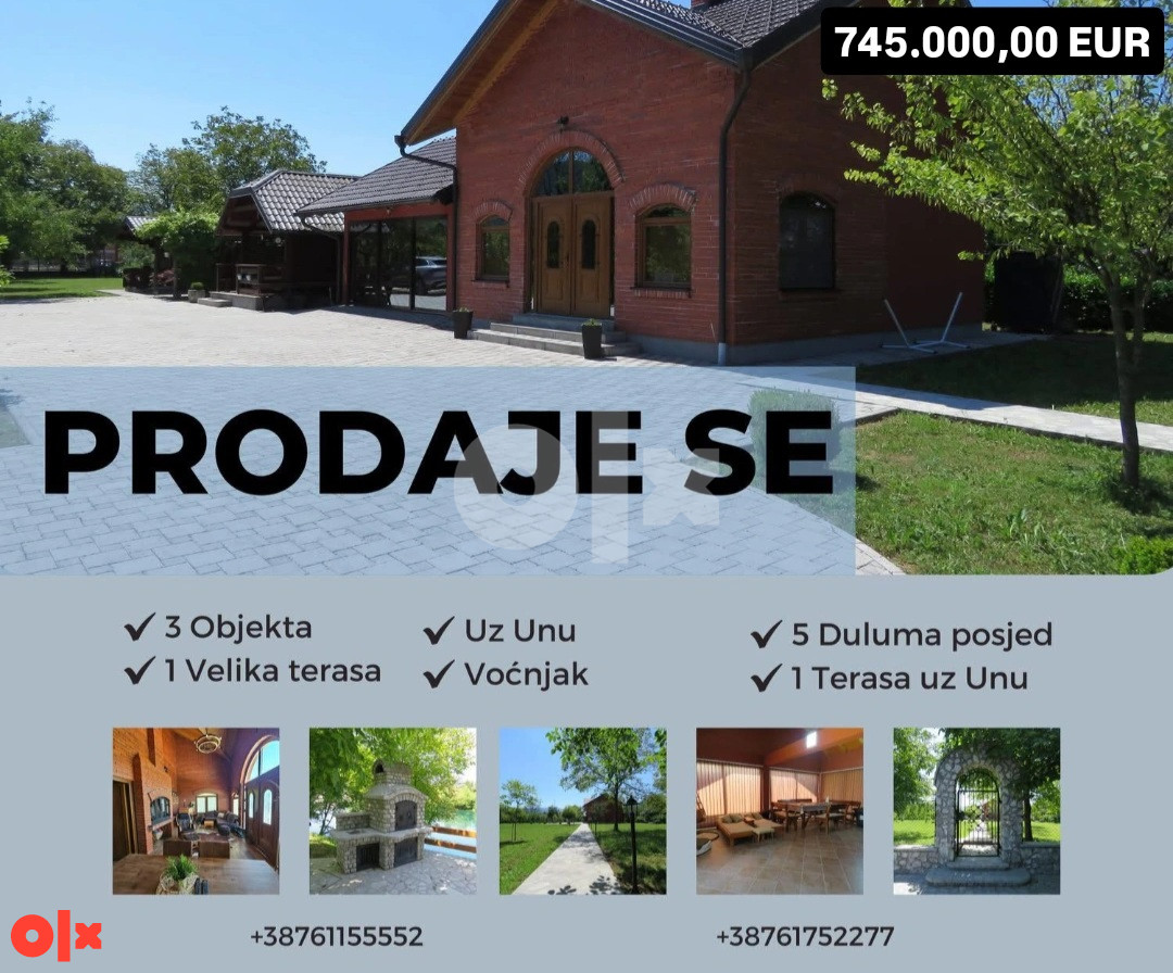 Vikendica Bihać 300m2 2