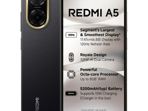 Xiaomi Redmi A5 4GB 128GB Crni