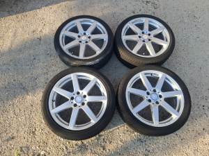 Alu felge mercedes amg c klasa w204 w212 aluminiske feluge