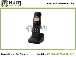 PANASONIC telefon bežični KX-TGB610FXB crni