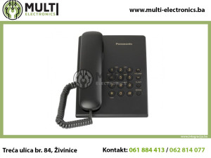 PANASONIC telefon stolni KX-TS500FXB crni
