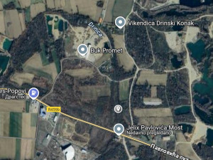 EN1349 Pavlović most, zemljište za eksploataciju šljunka 38000m2