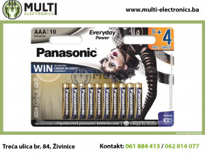 PANASONIC baterije LR03EPS10BW 64F Alkal. Everyday Power